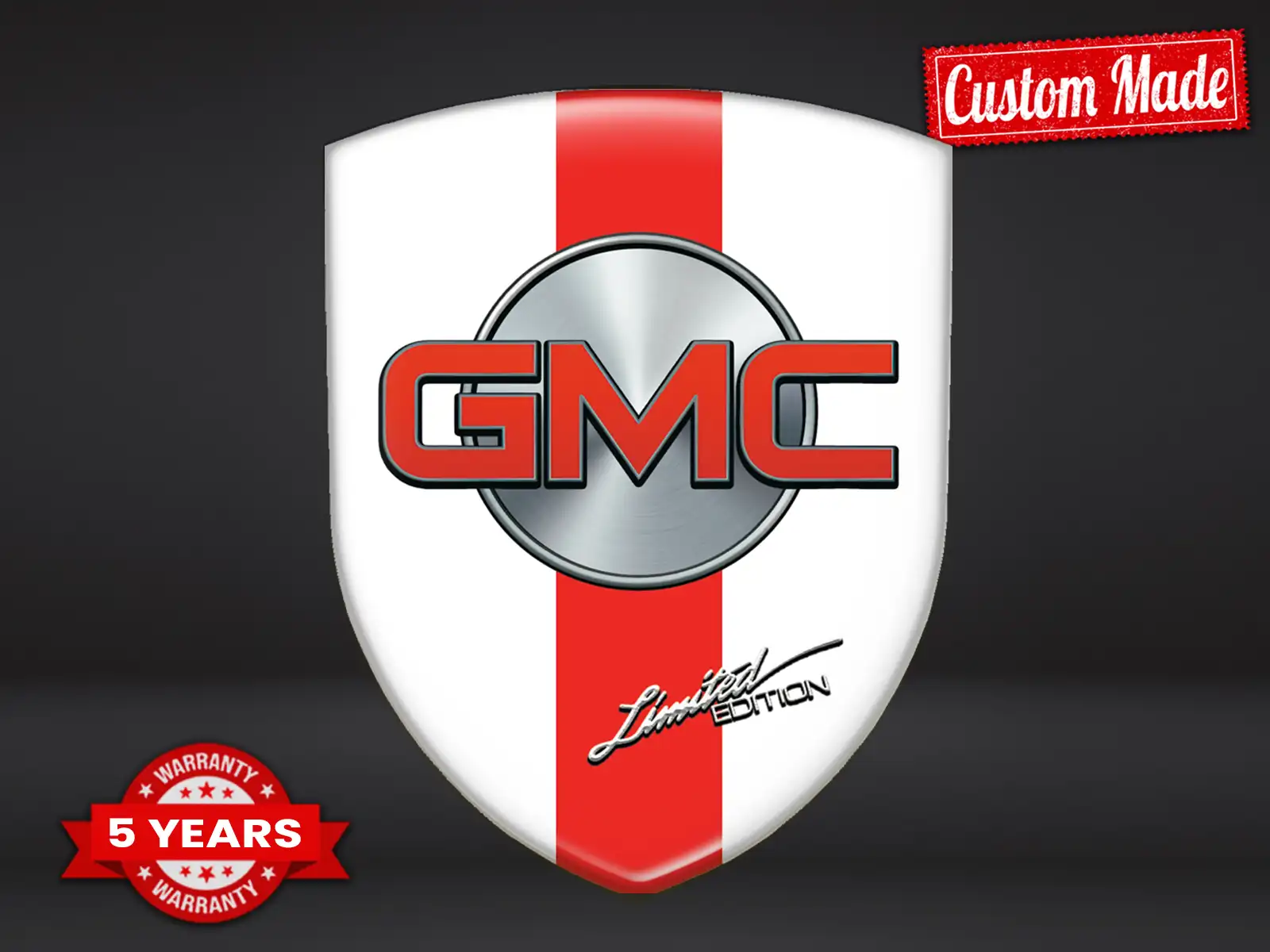 GMC Autoembleme Universal Hochwertig Stabil